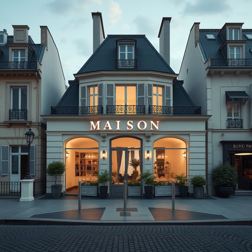 แรงบันดาลใจจาก Maison Paris